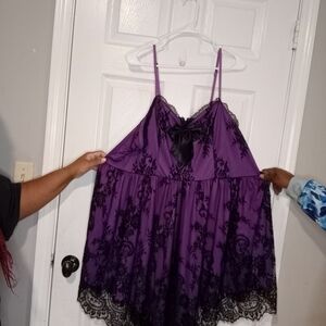 Sudden purple spaghetti strap dress